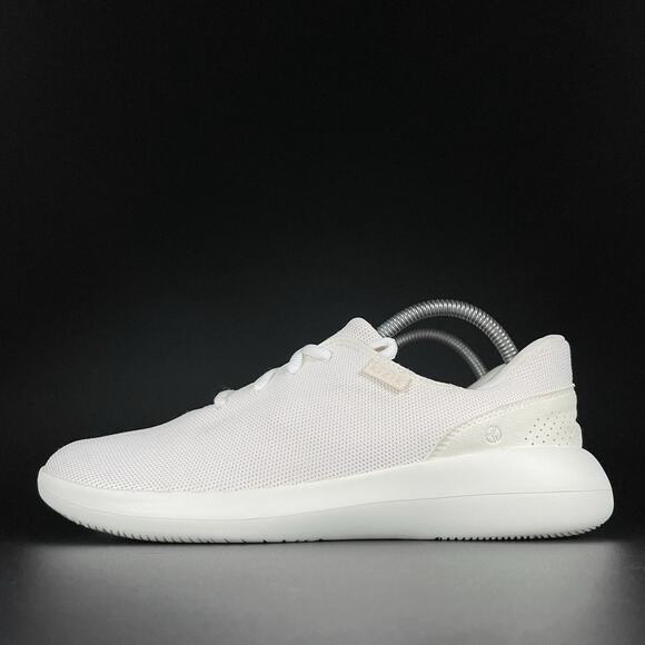 Kizik Shoes - Kizik Madrid Eco Shoes Women’s 9.5 White Knit Hands Free Slip On Sneakers Casual
